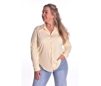 Travel Blouse La Luxe - Zacht Geel