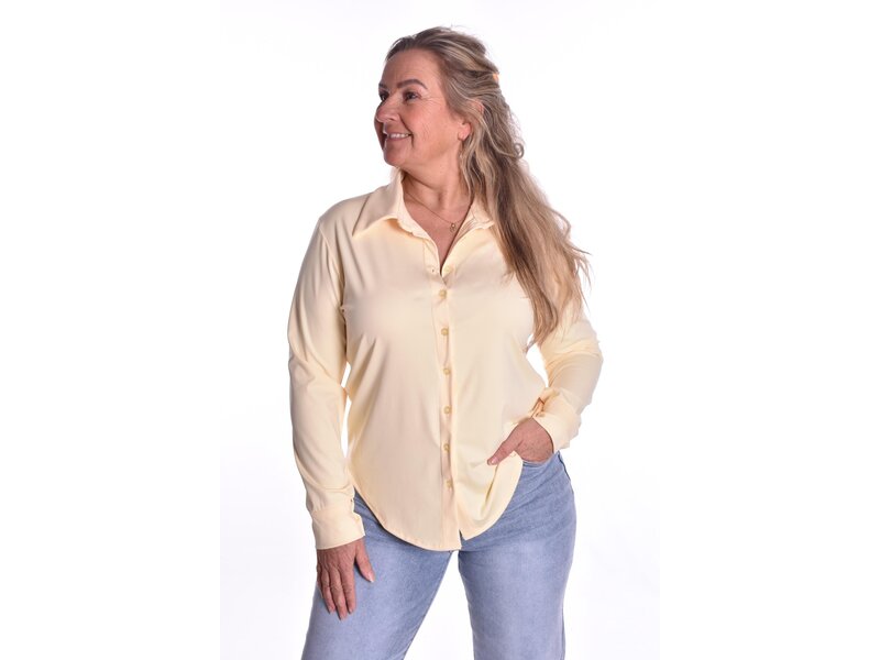 Travel Blouse La Luxe - Zacht Geel