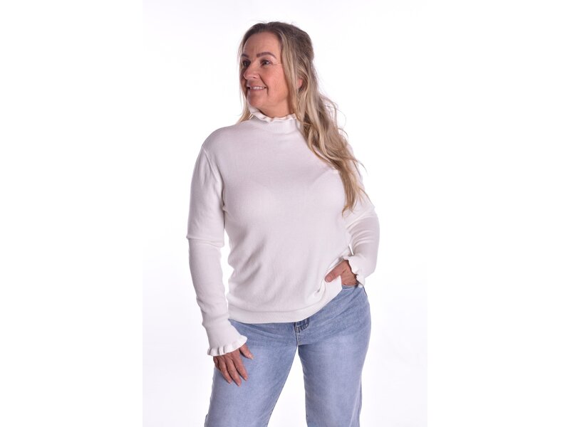 Kol Ruffle - Roomwit