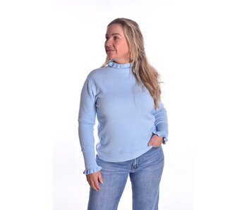 Kol Ruffle - Lichtblauw