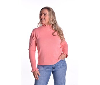 Kol Ruffle - Pastel Koraal