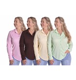 Travel Blouse La Luxe - Choco