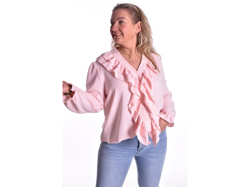 Blouse Happy Days - Roze