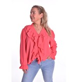 Blouse Happy Days - Koraal