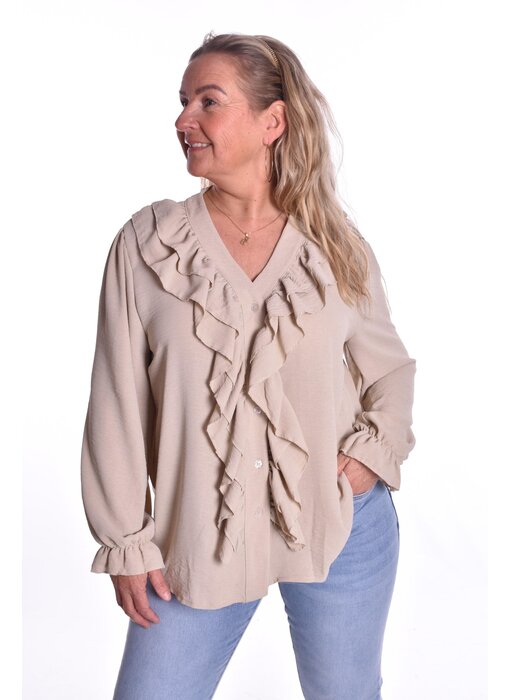 Blouse Happy Days  - Beige