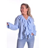Blouse Happy Days - Lichtblauw