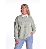 Sweater La Dolce Vita van Mooij - Lindegroen