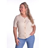 Vestje Hartjes Knoopjes - Créme