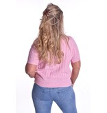 Vestje Hartjes Knoopjes - Roze