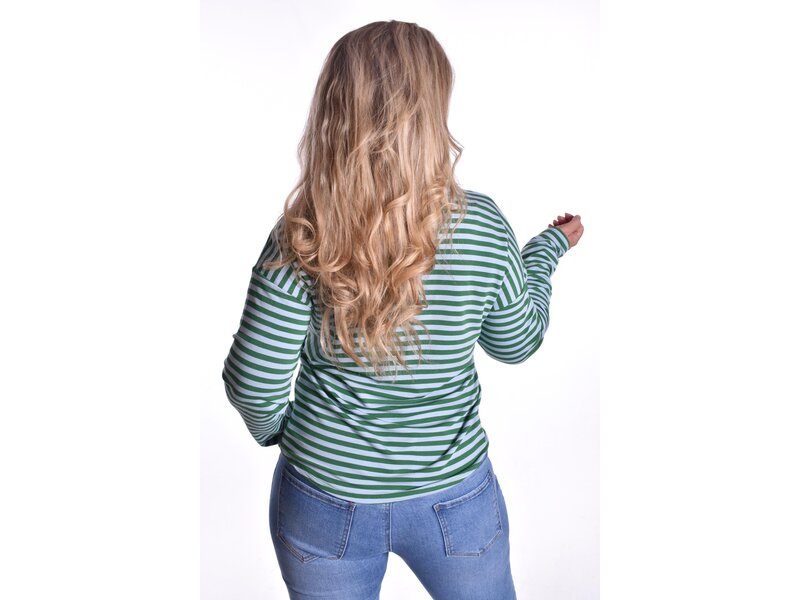 Top Robin - Groen - Zacht Aqua