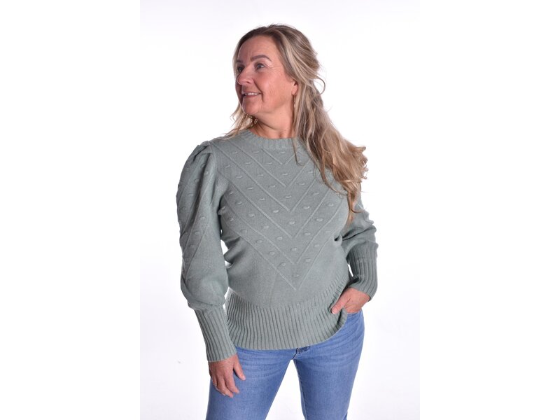 Trui Debbie - Lindegroen
