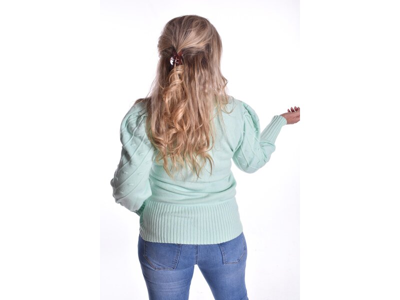 Trui Debbie - Appeltjes groen