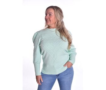 Trui Debbie - Appeltjes groen