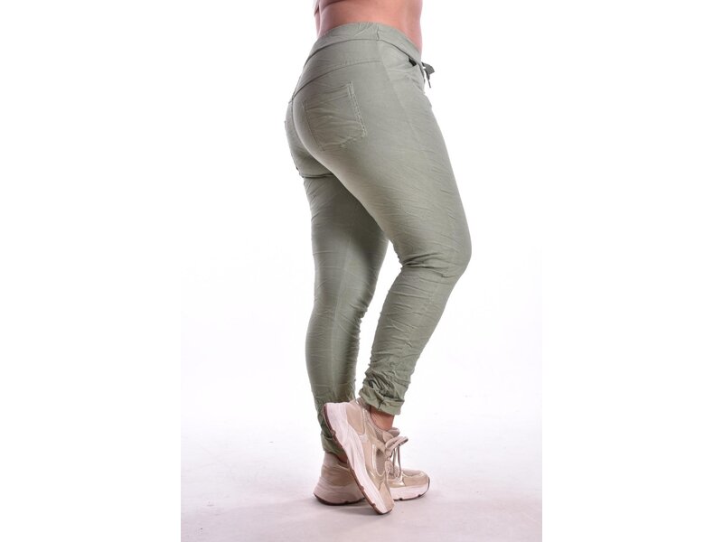 Broek Make My Day - Legergroen