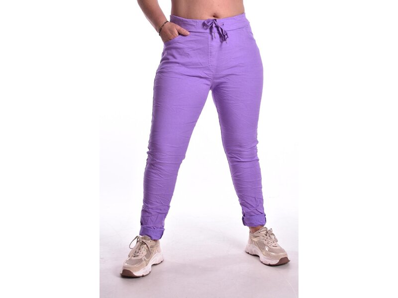 Broek Make My Day  - Lila