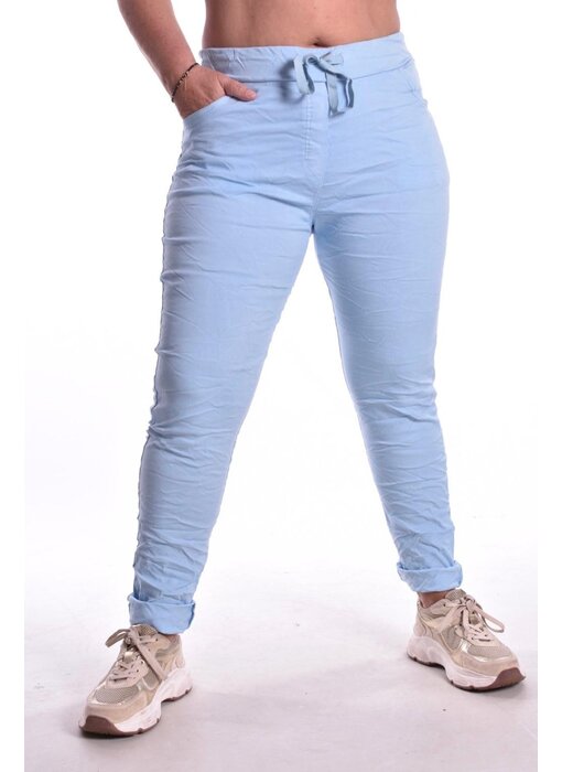 Broek Make My Day  - Lichtblauw