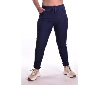 Broek Make My Day  - Donkerblauw