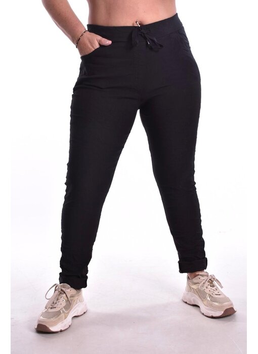 Broek Make My Day  - Zwart