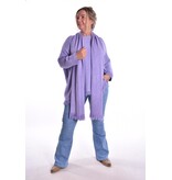 Trui Met Sjaal - Lila