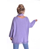 Trui Met Sjaal - Lila