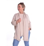 Trui Met Sjaal - Beige