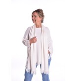 Trui Met Sjaal - Roomwit
