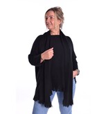 Trui Met Sjaal - Zwart