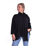 Trui Met Sjaal - Zwart