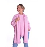 Trui Met Sjaal - Roze
