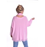 Trui Met Sjaal - Roze