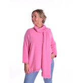 Trui Met Sjaal - Fuchsia