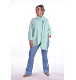 Trui Met Sjaal - Mint