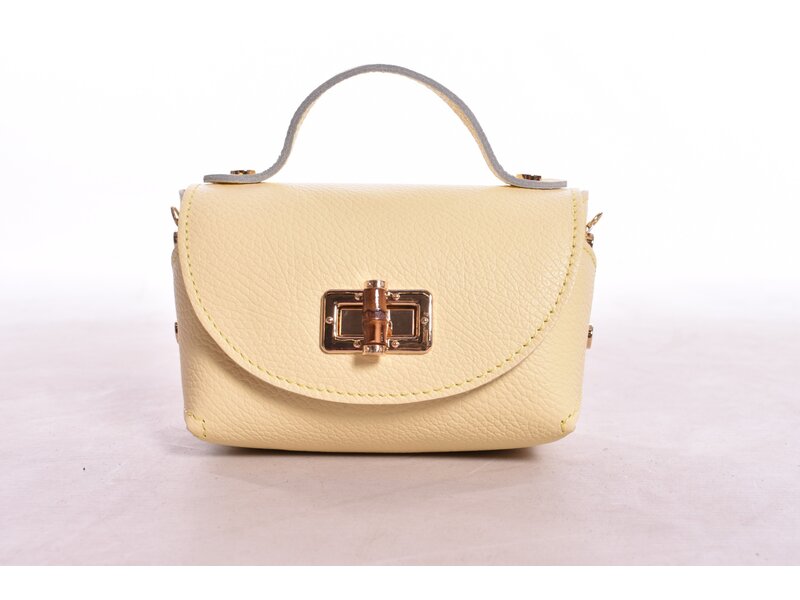 Tasje Beverly Hills - Zacht Geel