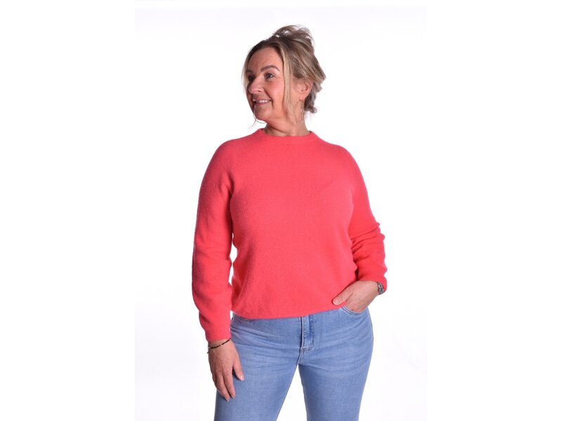 Gebreide Top Fabi - Koraal