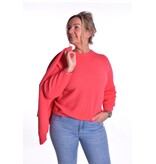 Gebreid Vest Fabi - Koraal