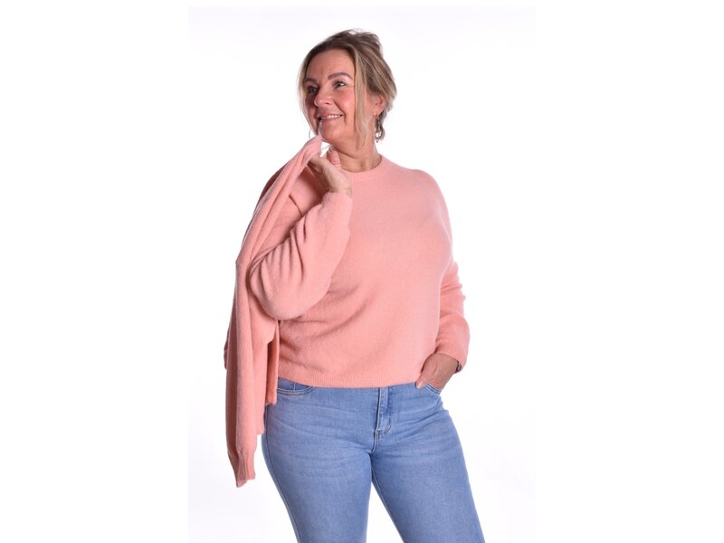 Gebreide Top Fabi - Zalm