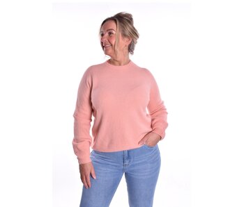 Gebreide Top Fabi - Zalm