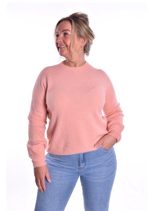 Gebreide Top Fabi - Zalm