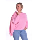 Gebreid Vest Fabi - Roze
