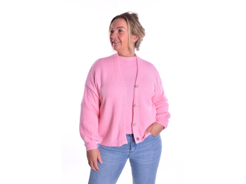 Gebreide Top Fabi - Roze