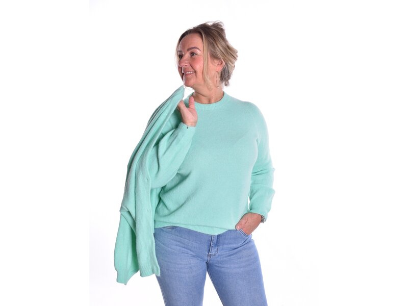 Gebreide Top Fabi - Mint