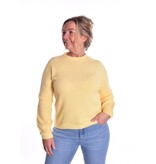 Gebreide Top Fabi - Zacht Geel