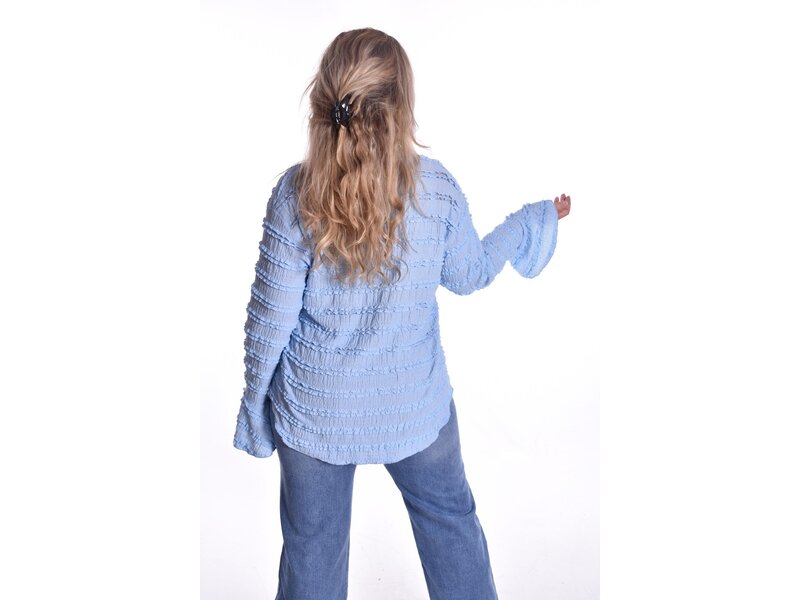 Blouse Emilia - Lichtblauw