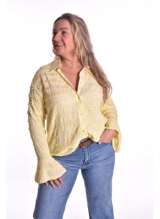 Blouse Emilia - Zacht Geel