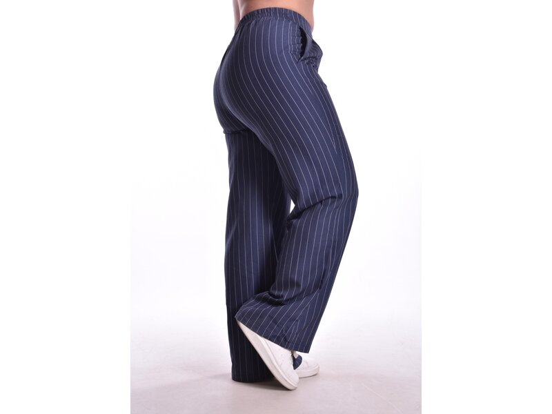 Broek Lina - Donkerblauw