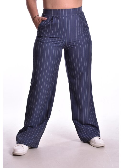 Broek Lina - Donkerblauw