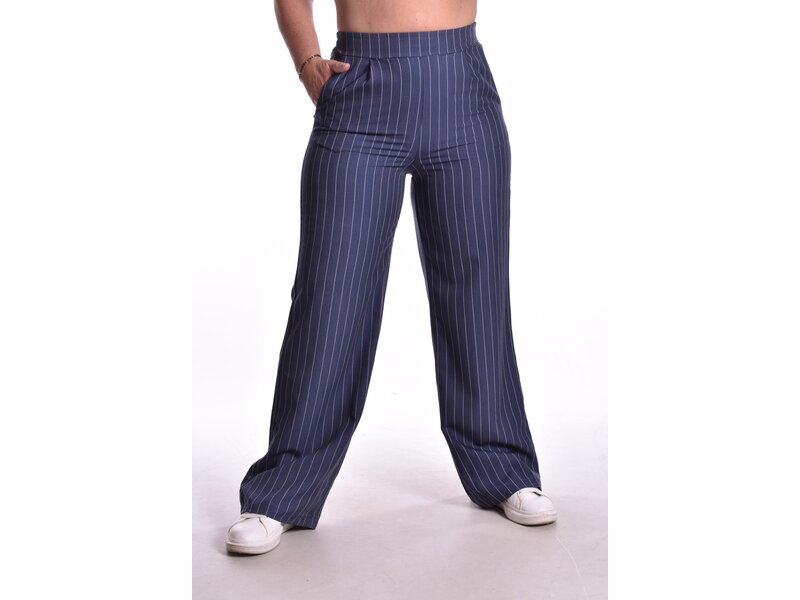 Broek Lina - Donkerblauw