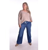 Comfy Jeans Wide Leg - Donker