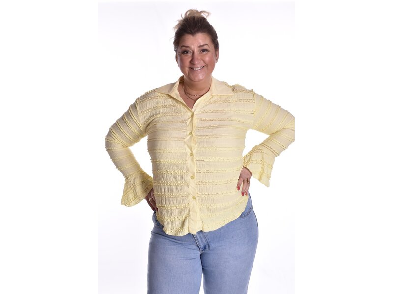 Blouse Emilia - Zacht Geel