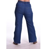 Comfy Jeans Wide Leg - Donker